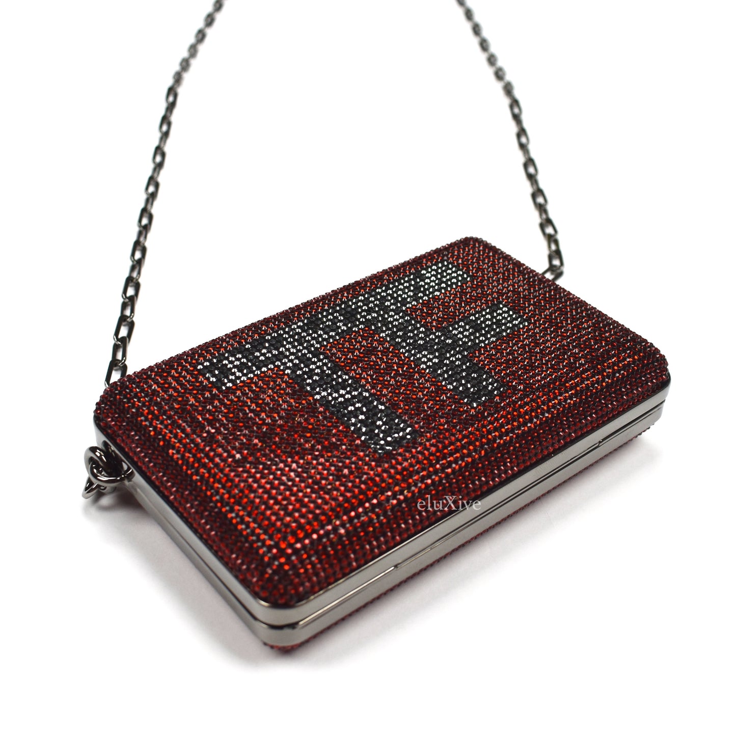 Tom Ford - Red Crystal TF Logo Clutch