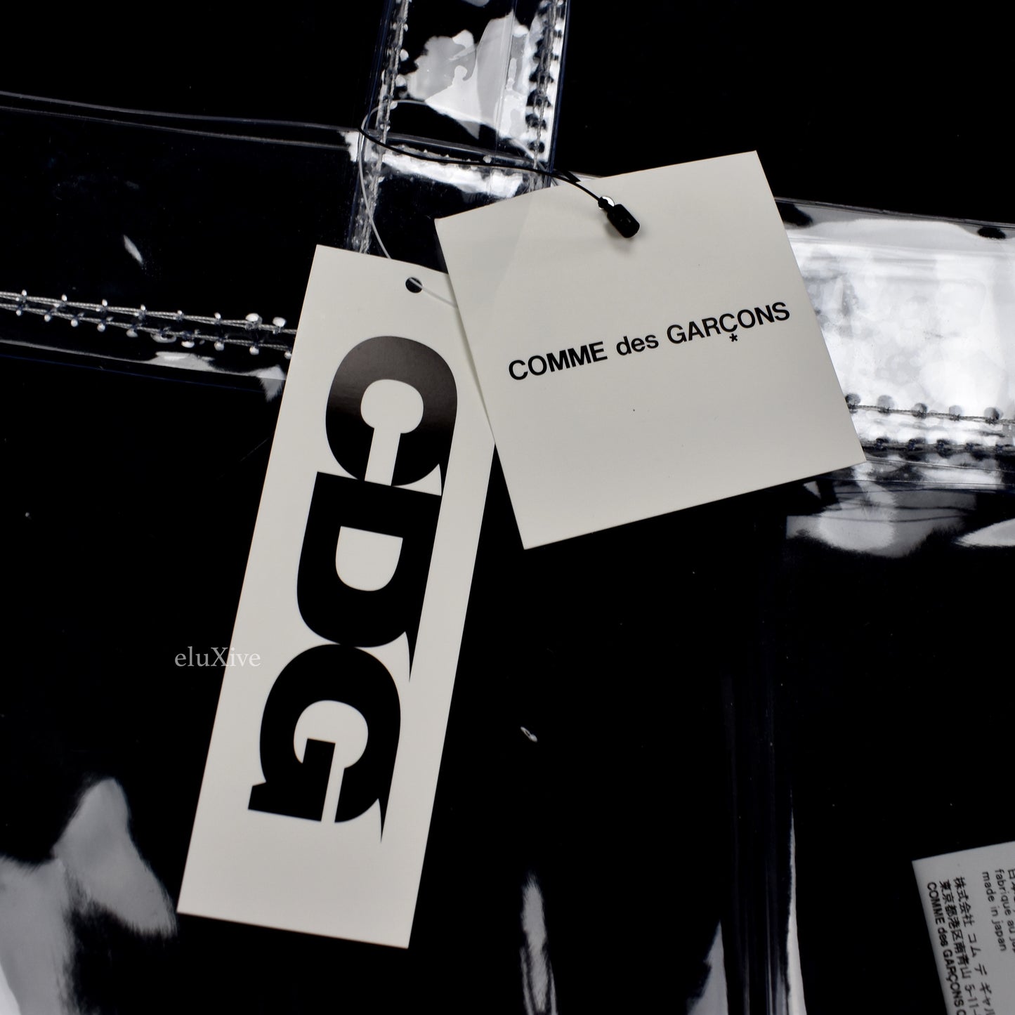 Comme des Garcons - CDG Clear Vinyl Tote Bag