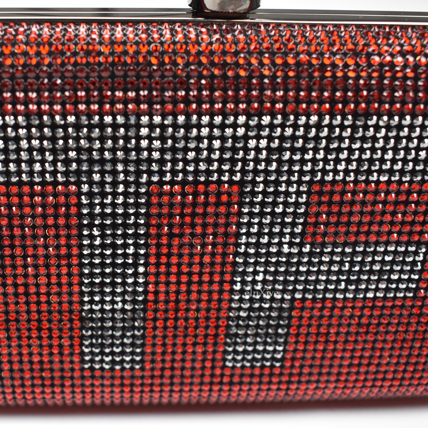 Tom Ford - Red Crystal TF Logo Clutch