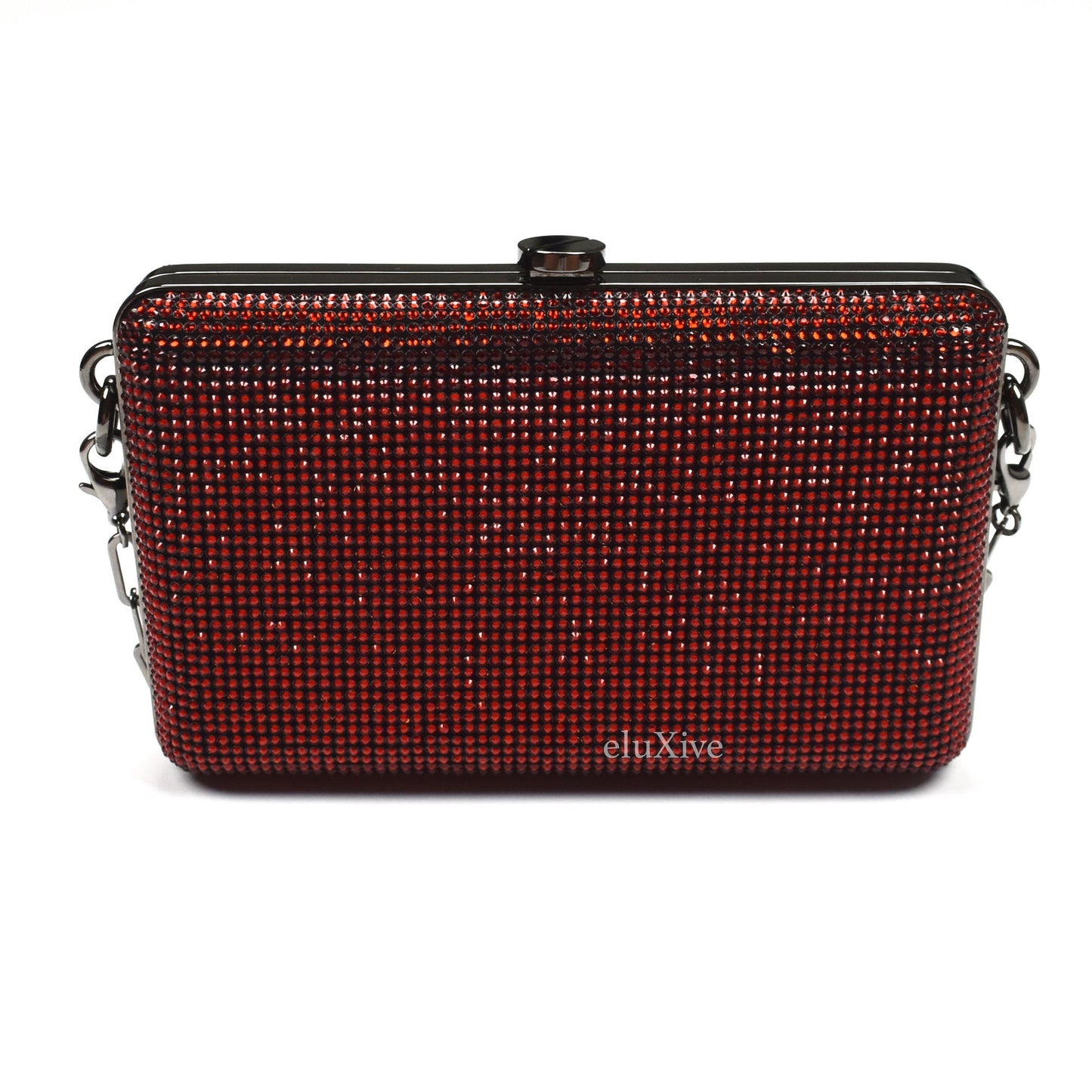 Tom Ford - Red Crystal TF Logo Clutch