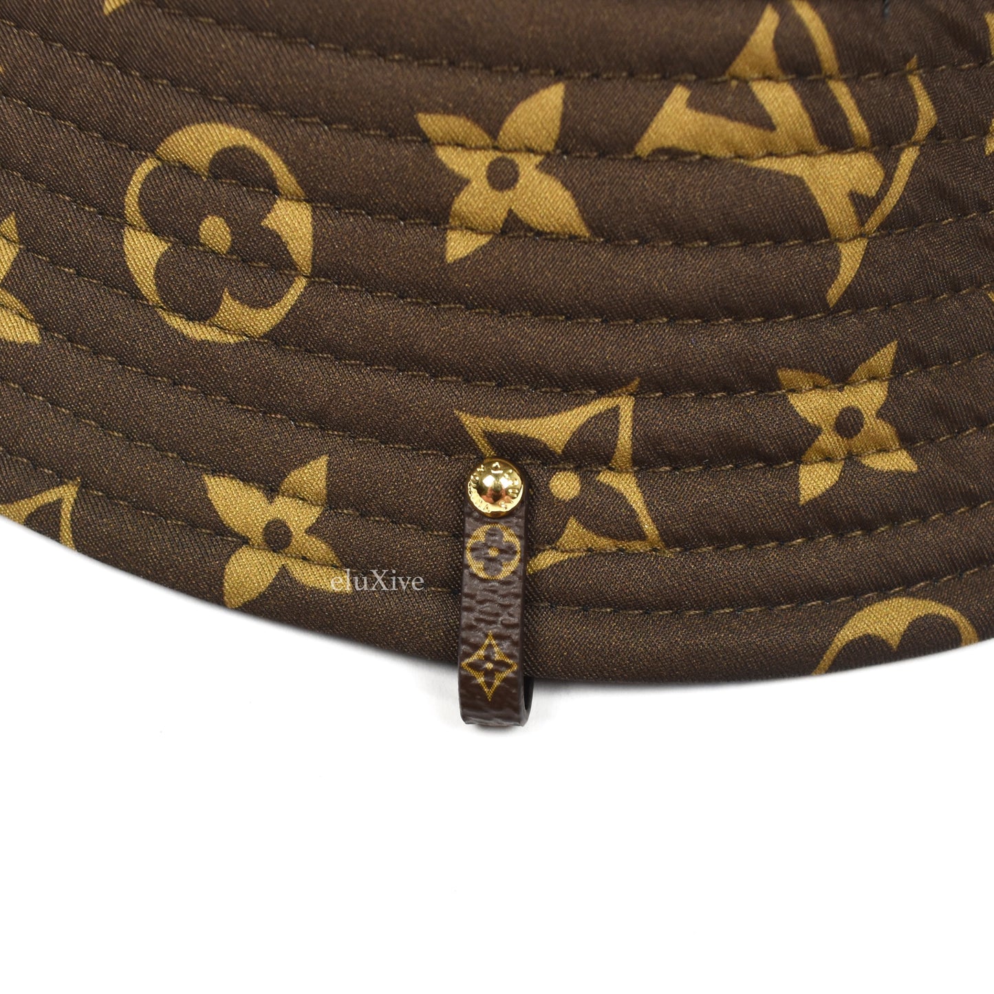Louis Vuitton - Brown Monogram Reversible Nylon Bucket Hat