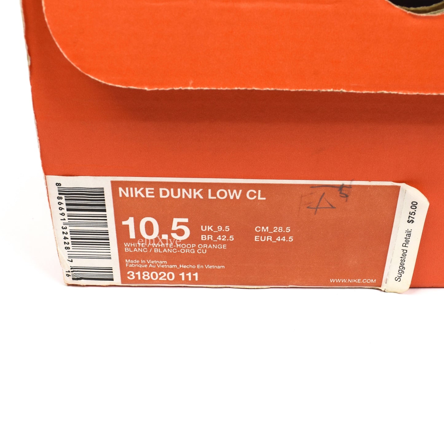 Nike - Dunk Low CL 'Hoop Orange'
