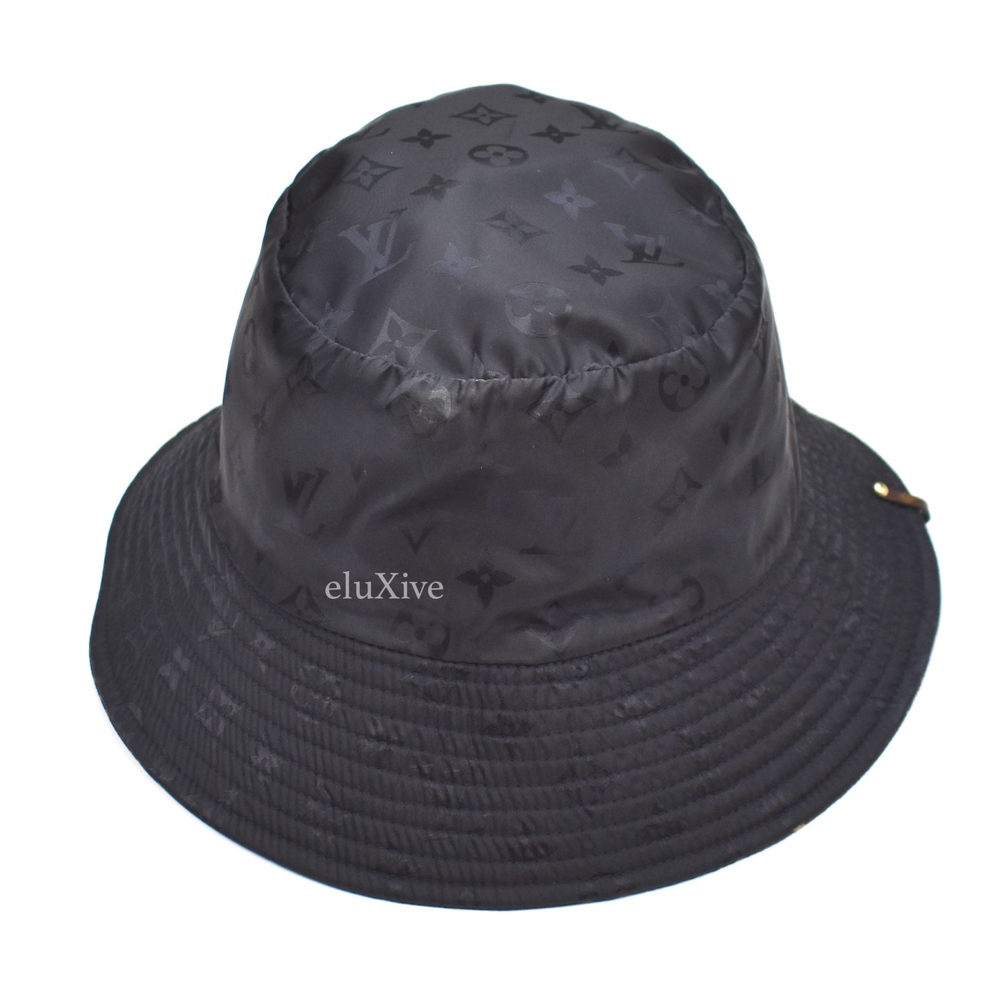 Louis Vuitton - Brown Monogram Reversible Nylon Bucket Hat