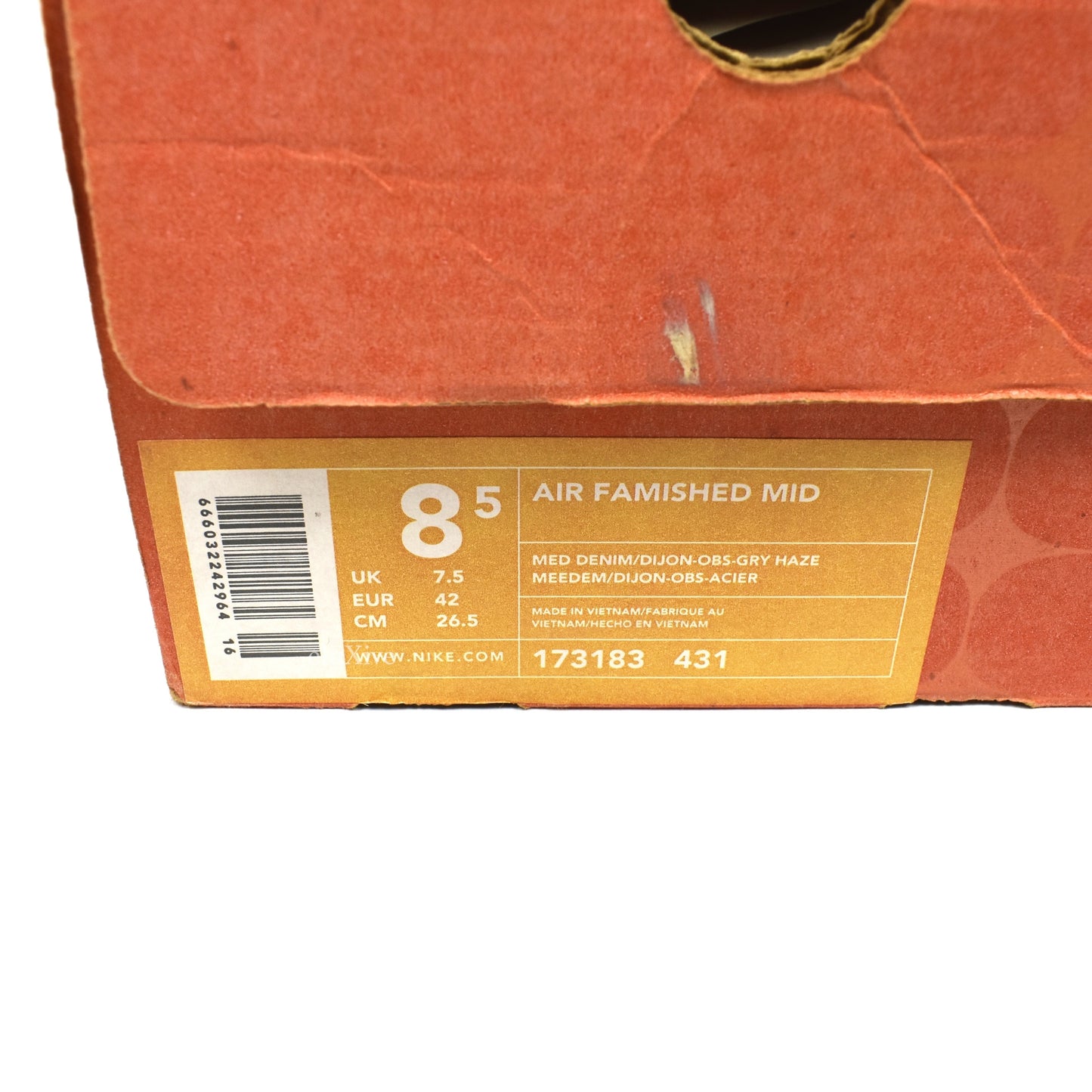 Nike - 1999 Air Famished Mid (Denim/Dijon)