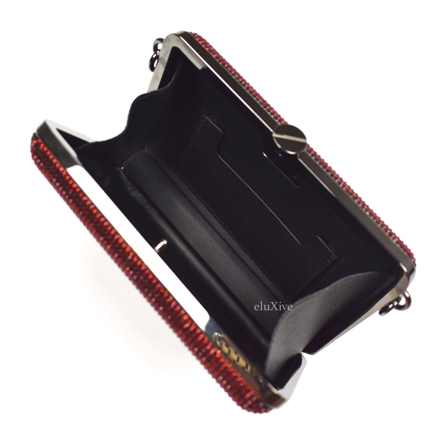 Tom Ford - Red Crystal TF Logo Clutch