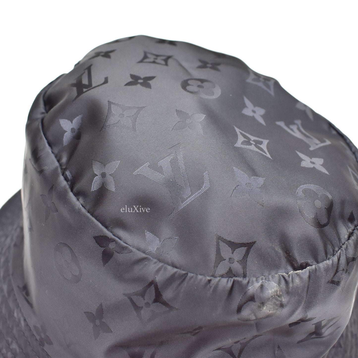 Louis Vuitton - Brown Monogram Reversible Nylon Bucket Hat