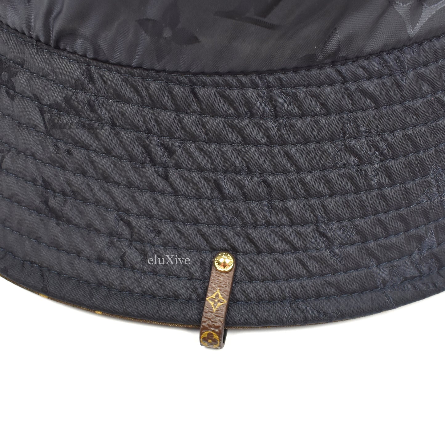 Louis Vuitton - Brown Monogram Reversible Nylon Bucket Hat
