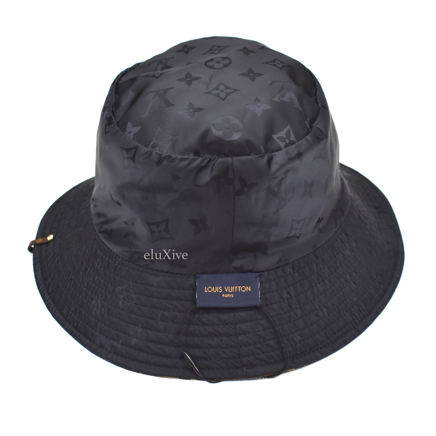 Louis Vuitton - Brown Monogram Reversible Nylon Bucket Hat