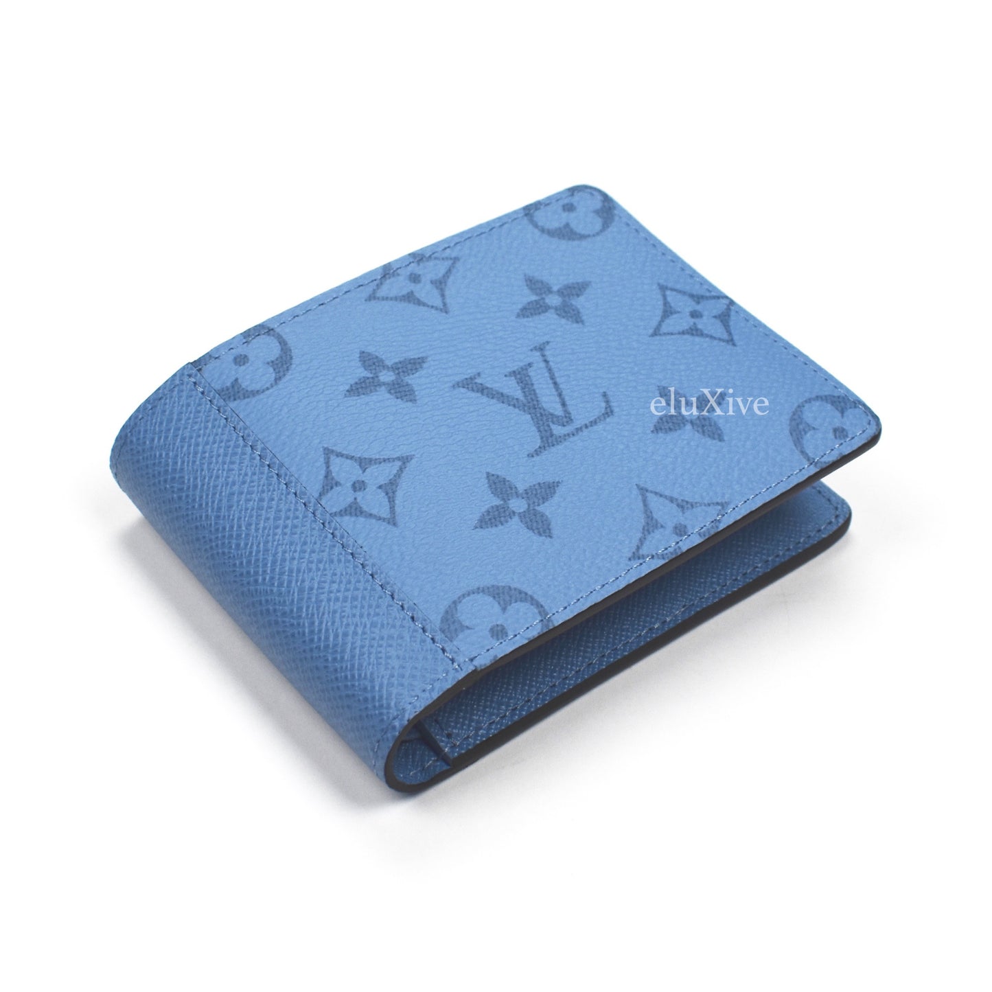 Louis Vuitton - Denim Blue Monogram Multiple Wallet