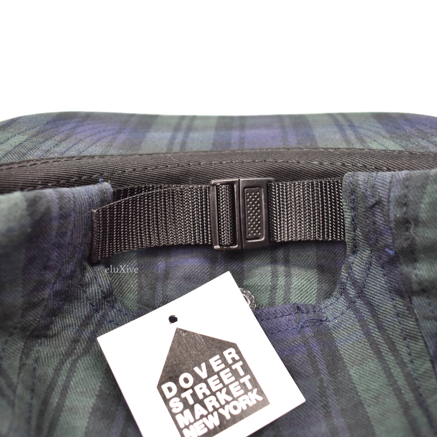 Supreme - Blackwatch Box Logo Snap Pocket Hat