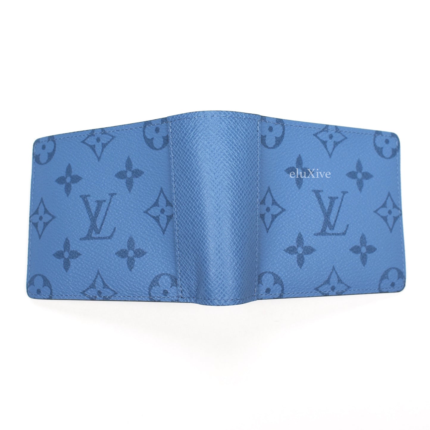 Louis Vuitton - Denim Blue Monogram Multiple Wallet