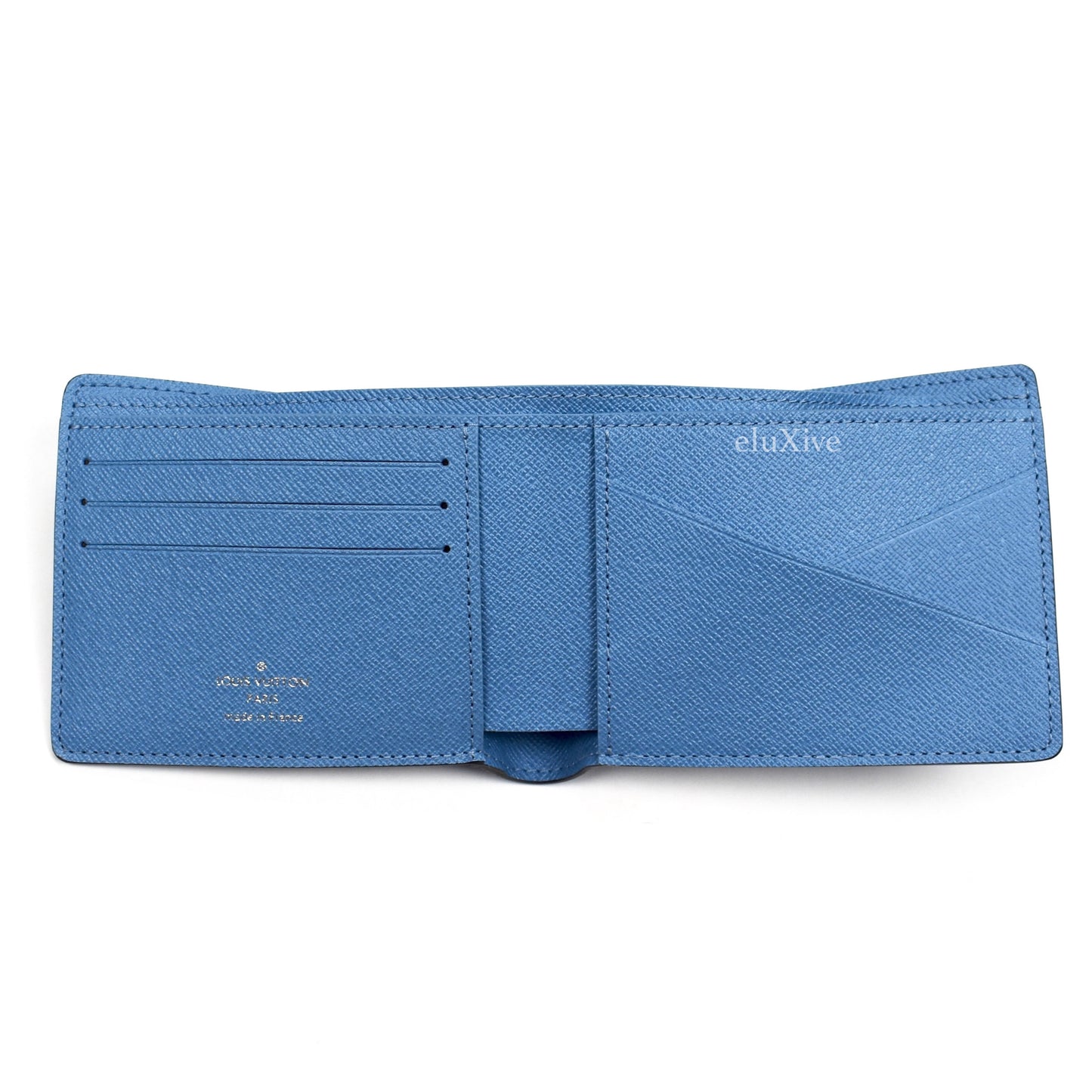 Louis Vuitton - Denim Blue Monogram Multiple Wallet