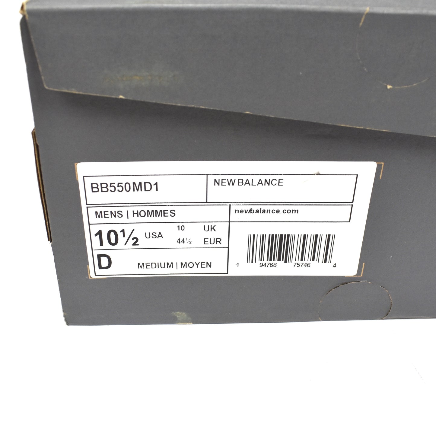 New Balance - 550 Basketball Sneakers (Red/Blue)