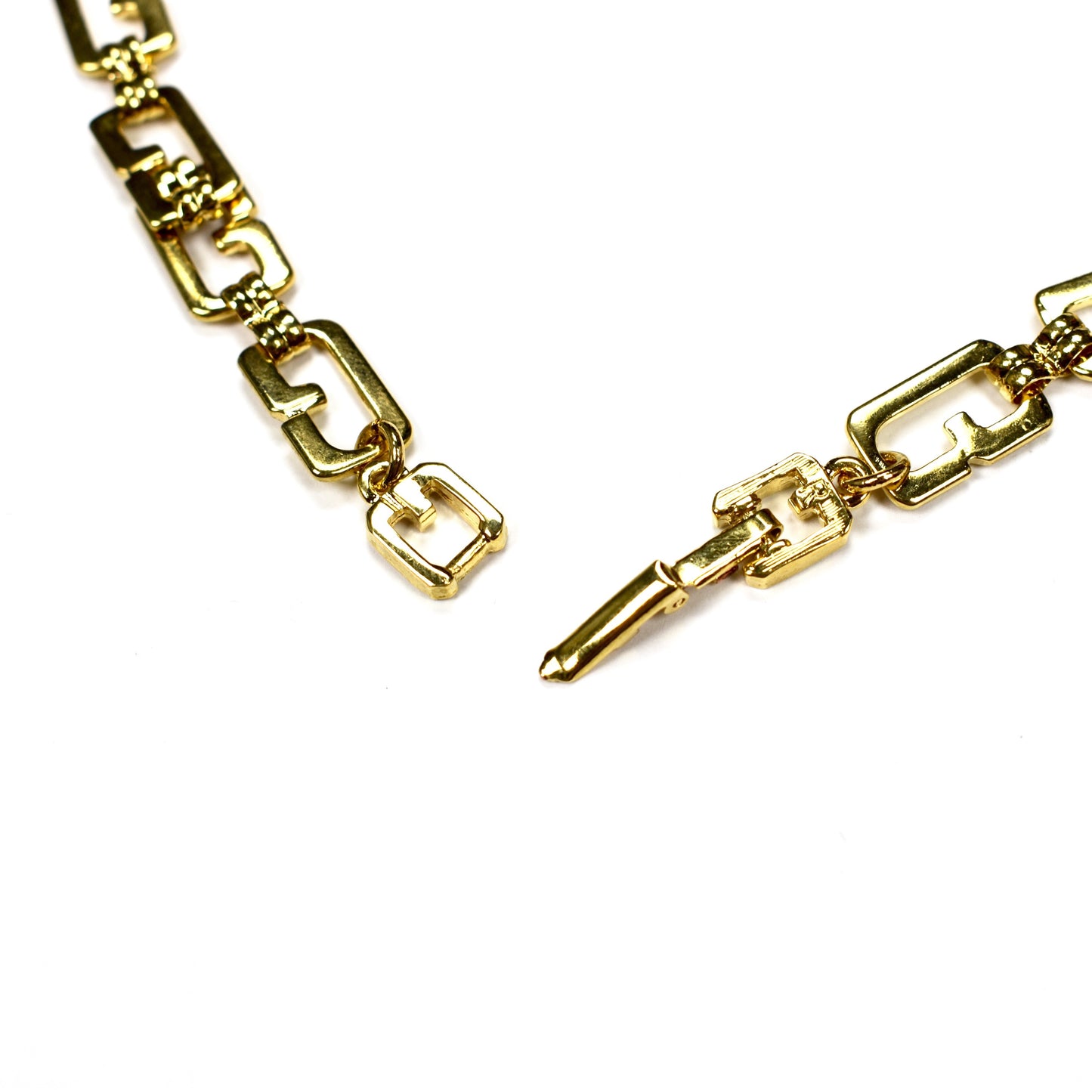 Givenchy - 16.5" Gold Logo Chain Necklace