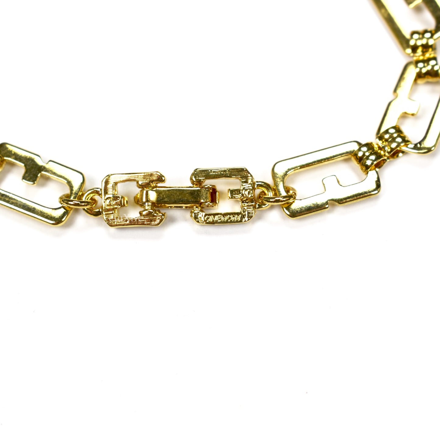 Givenchy - 16.5" Gold Logo Chain Necklace