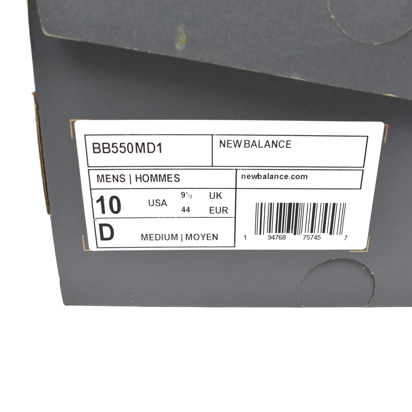 New Balance - 550 Basketball Sneakers (Red/Blue)