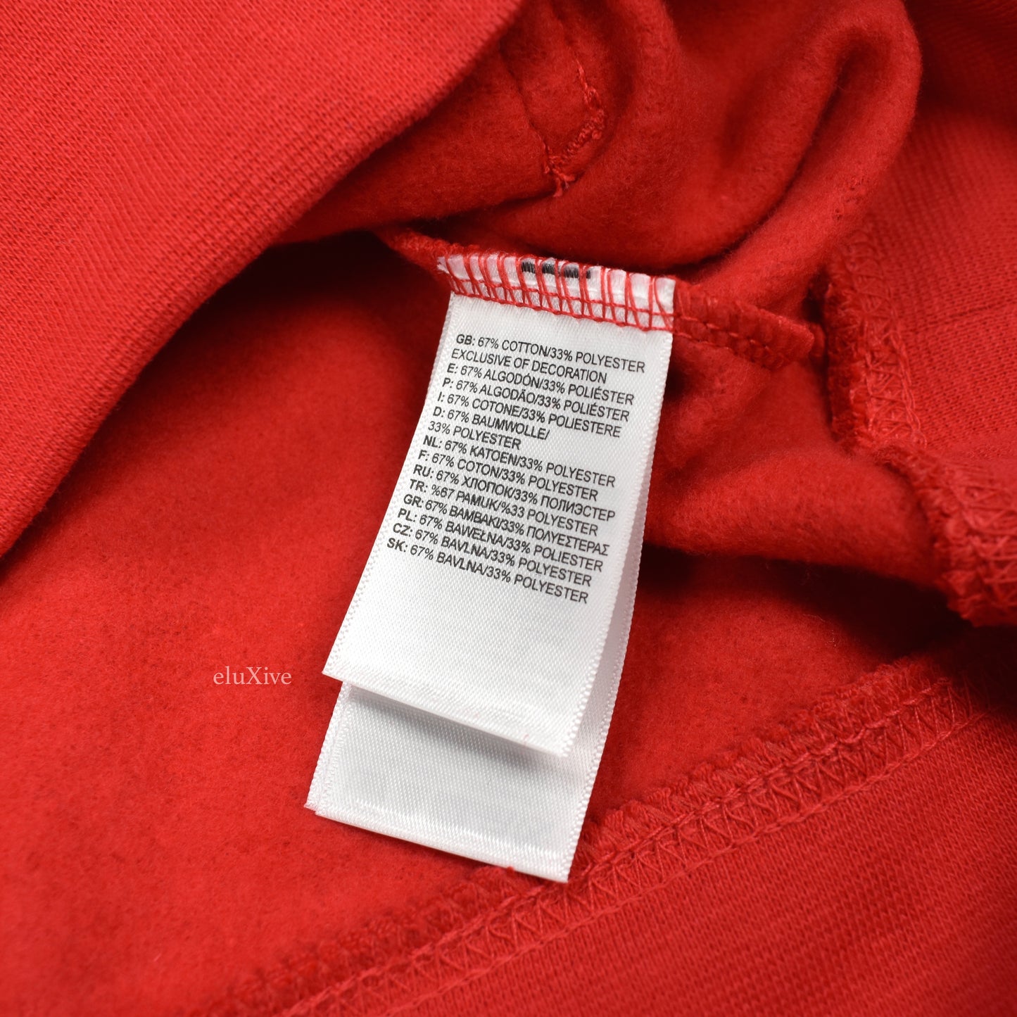 Supreme x The North Face - Red Photo Logo Hoodie