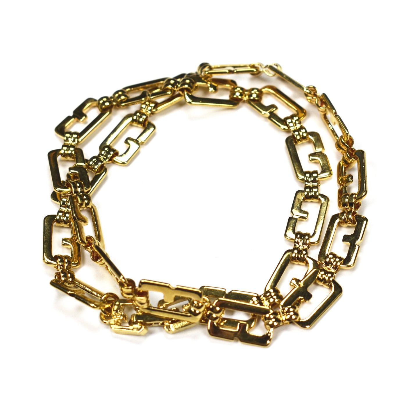Givenchy - 16.5" Gold Logo Chain Necklace