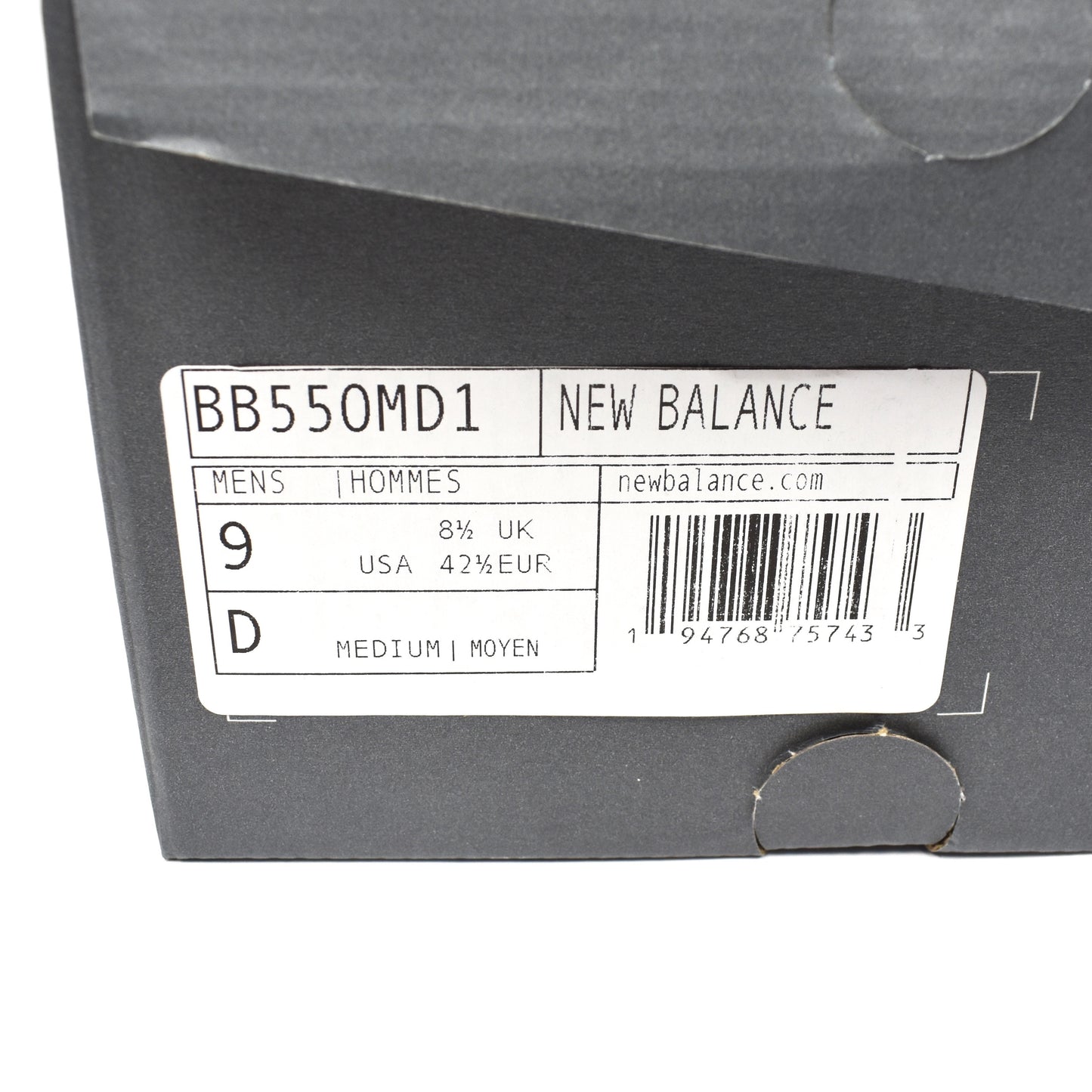 New Balance - 550 Basketball Sneakers (Red/Blue)