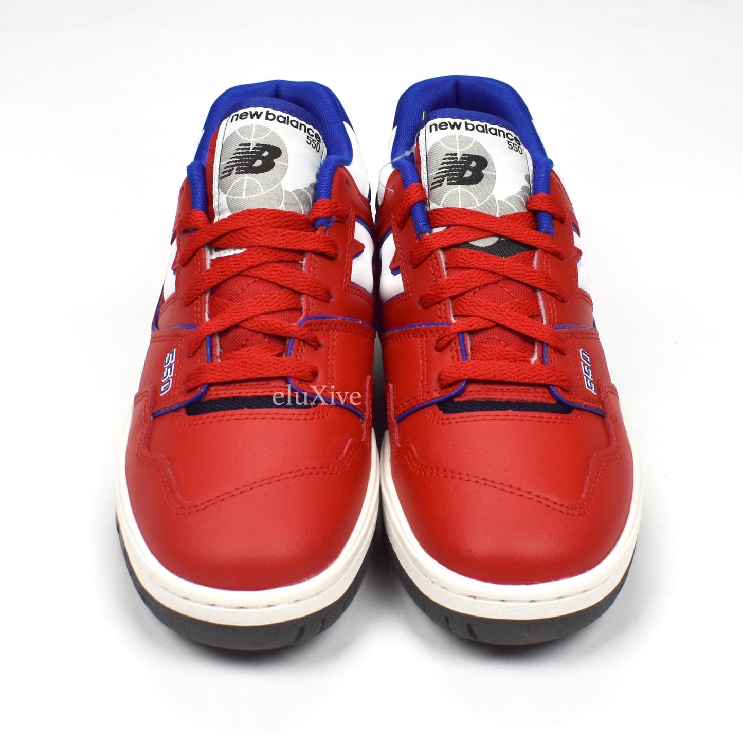 New Balance - 550 Basketball Sneakers (Red/Blue)