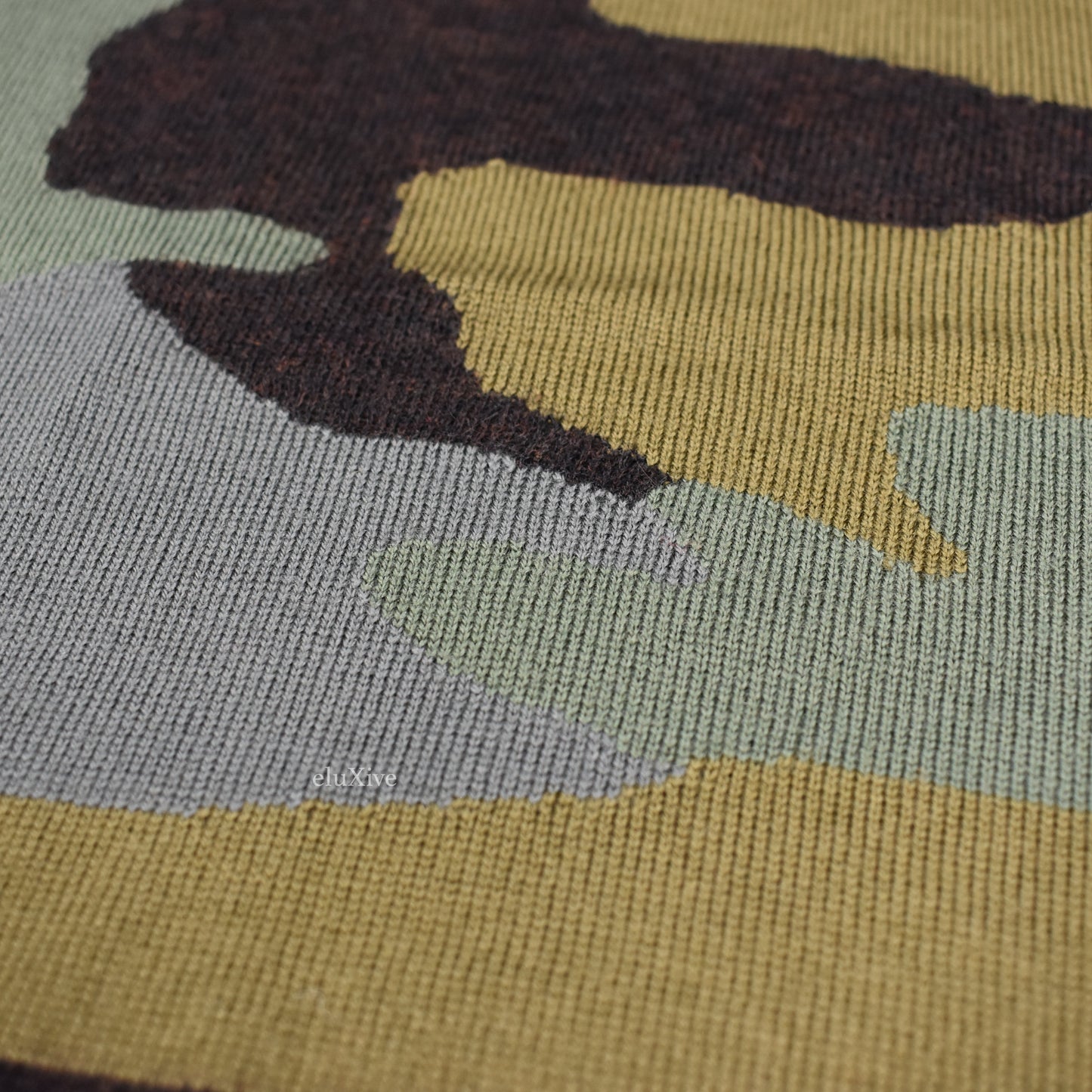 Prada - Camo Knit Wool Sweater