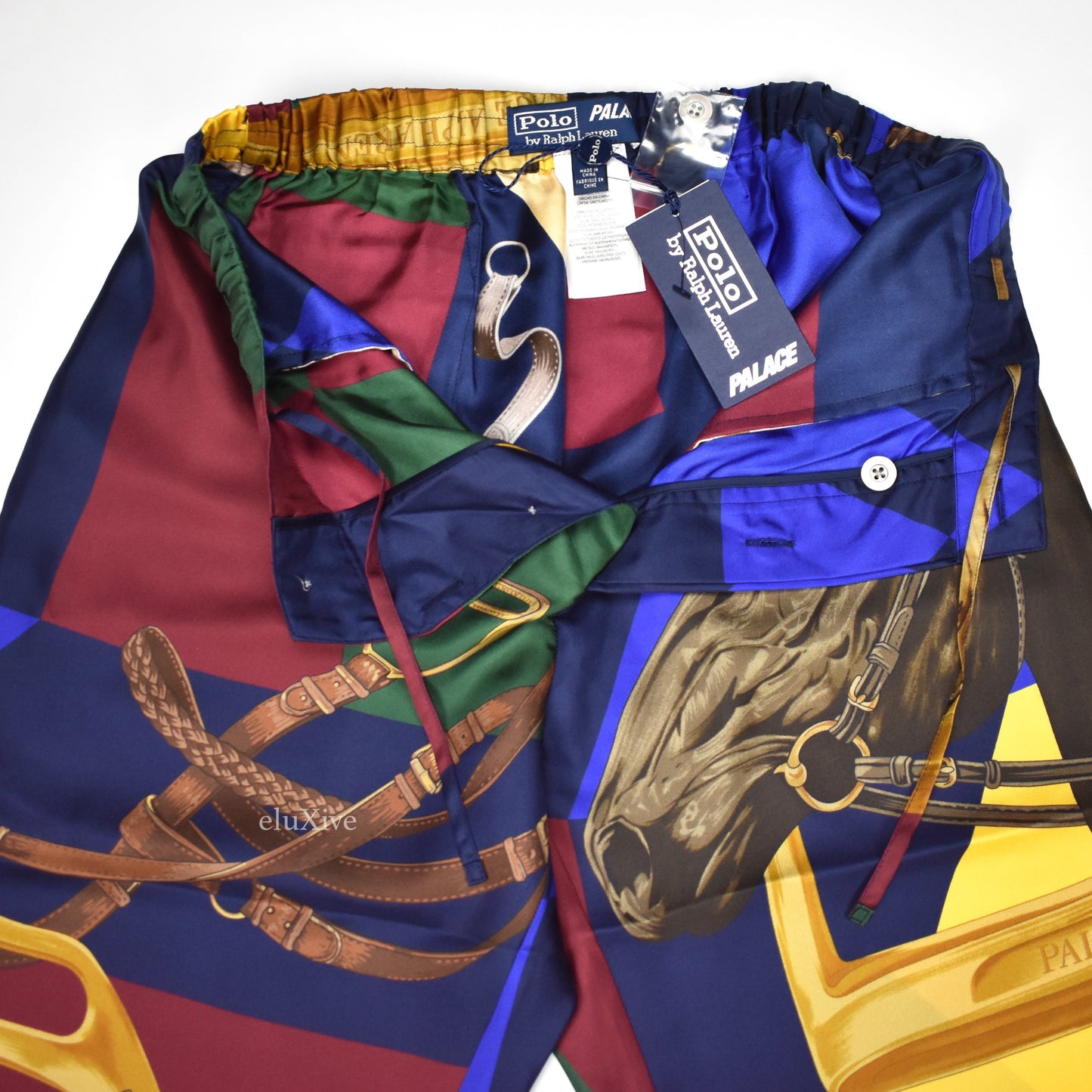 Palace x Ralph Lauren - Printed Silk Pajama Pants