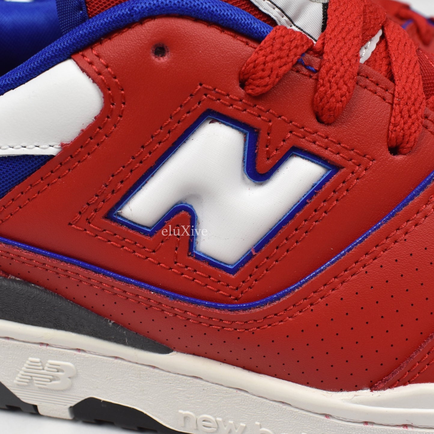 New Balance - 550 Basketball Sneakers (Red/Blue)