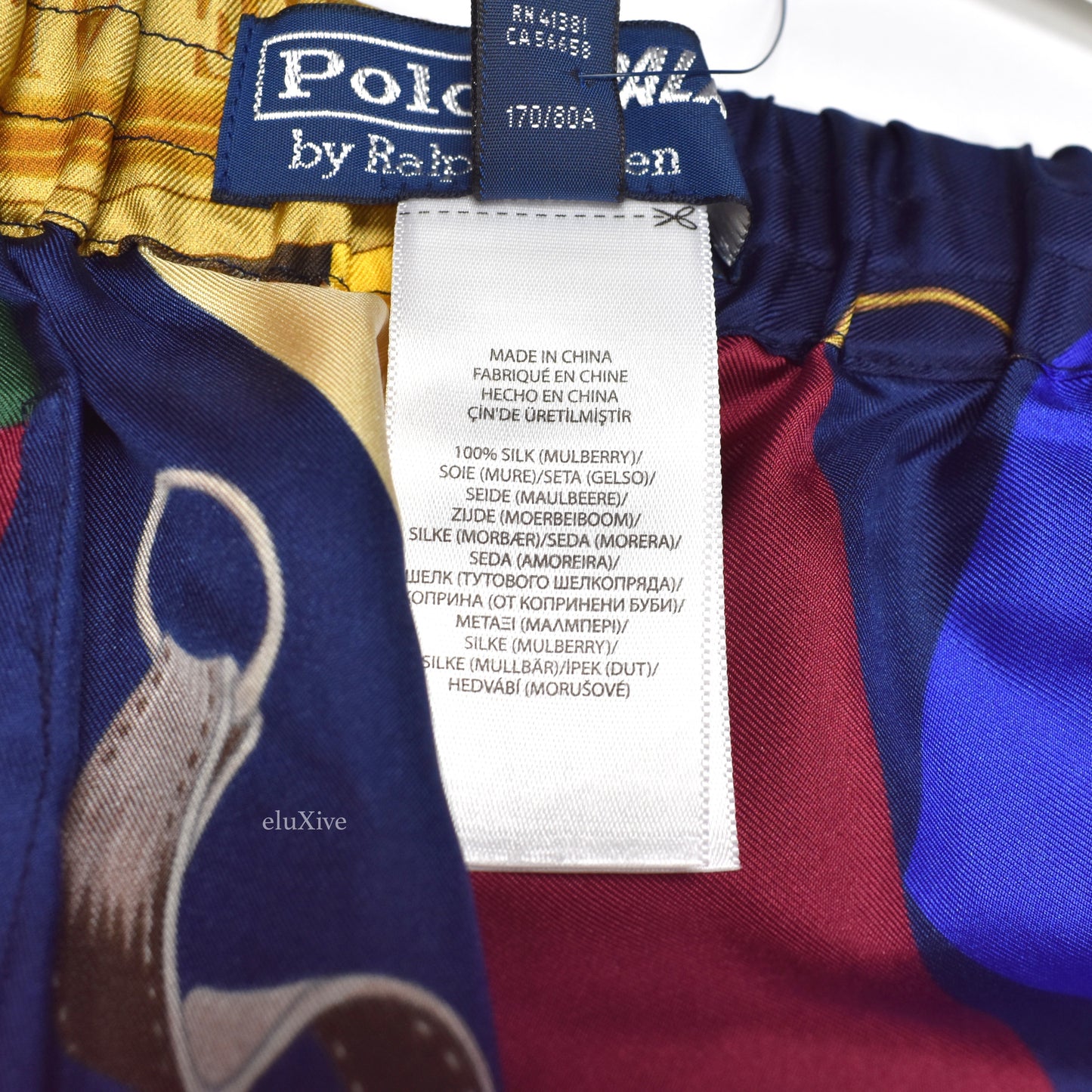 Palace x Ralph Lauren - Printed Silk Pajama Pants