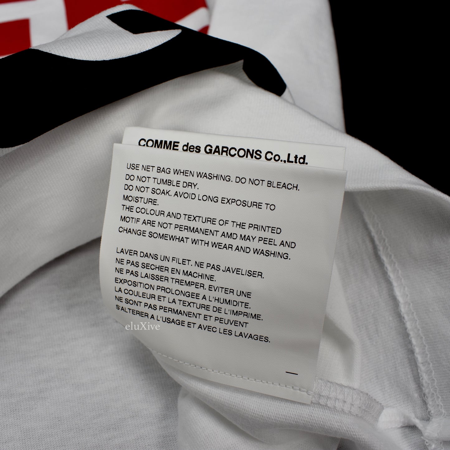 Comme des Garcons - CDG Live Free Logo T-Shirt