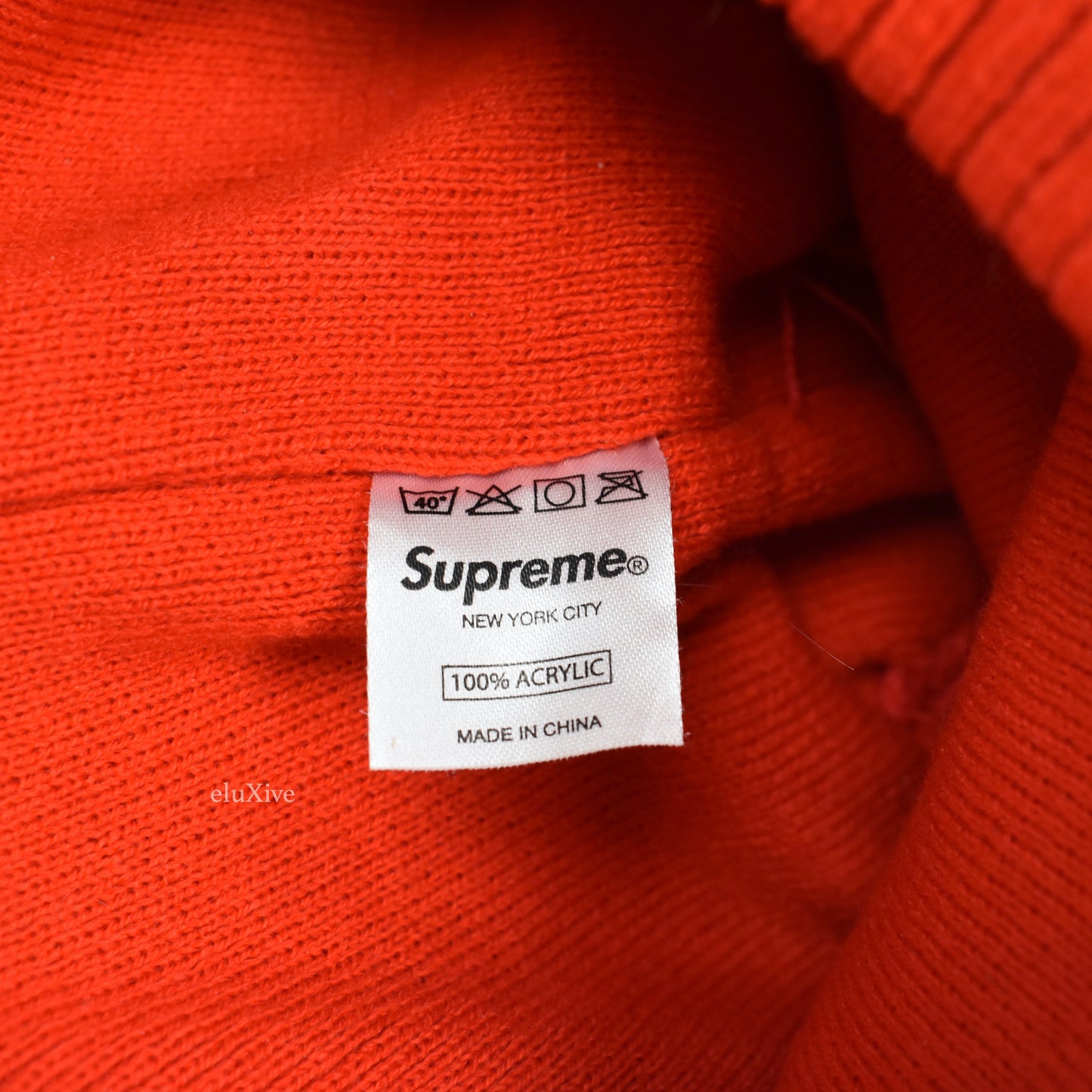 Supreme - In God We Trust Beanie (Red)