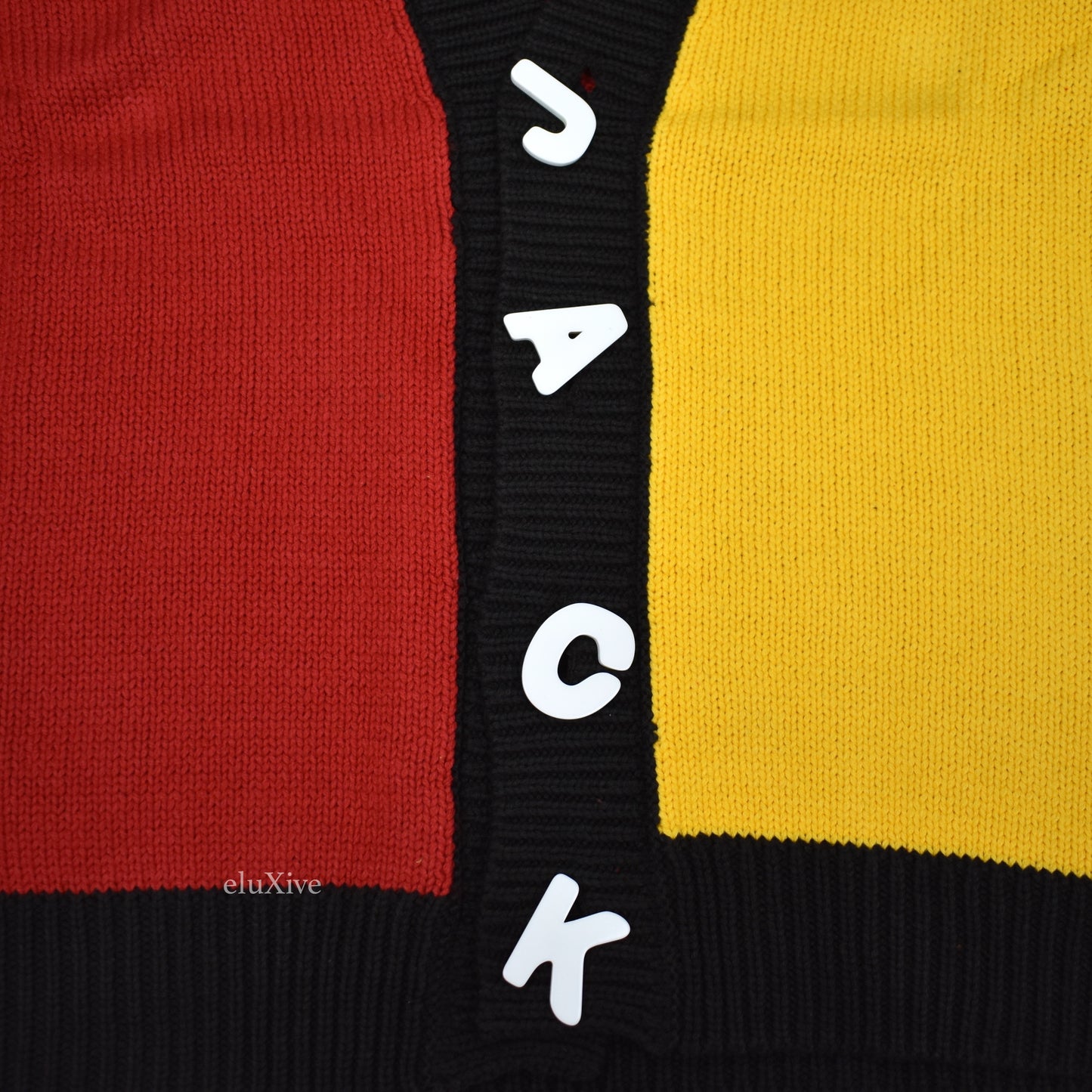 Travis Scott x McDonalds x CPFM - Color Blocked Cardigan