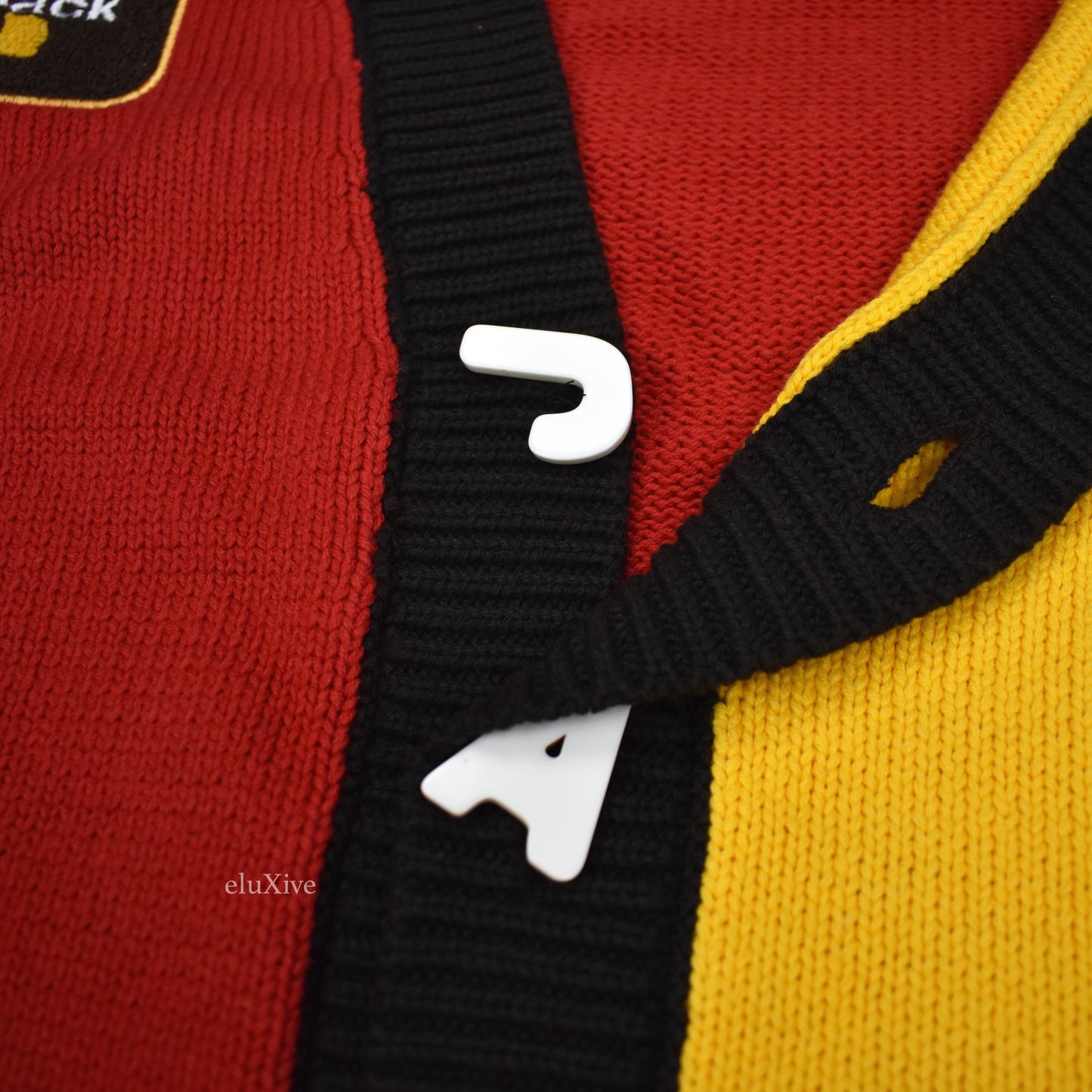 Travis Scott x McDonalds x CPFM - Color Blocked Cardigan