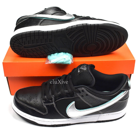 Nike x Diamond - Dunk SB Low Pro OG QS (Black)