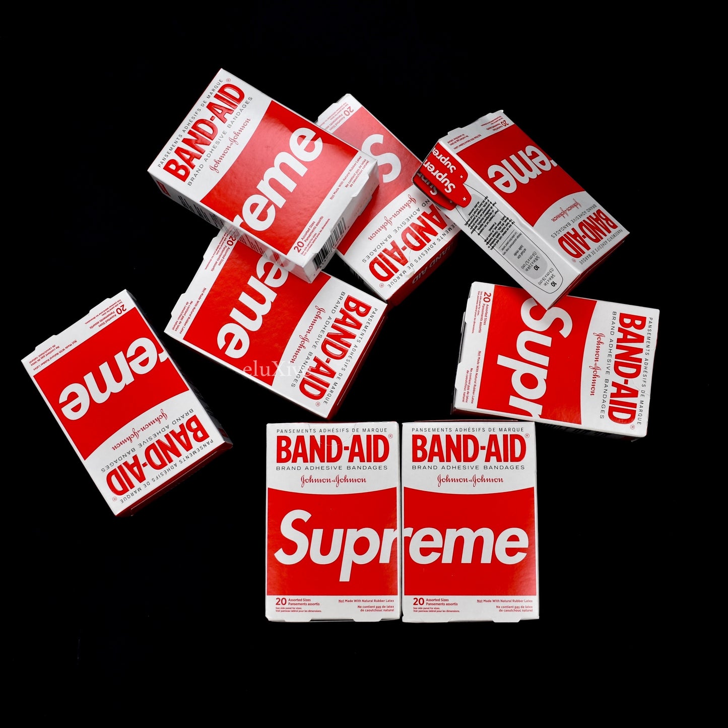 Supreme x Band-Aid - Red Box Logo Bandages