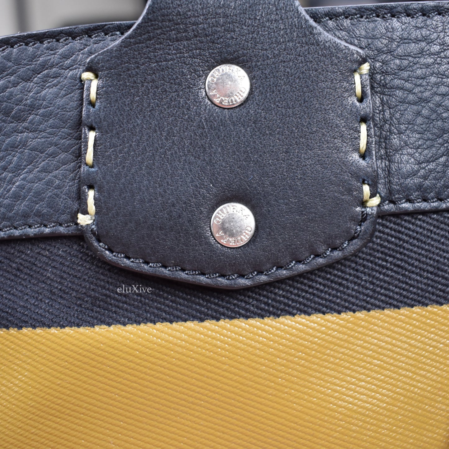 Ghurka - Web Stripe Larsen Bag