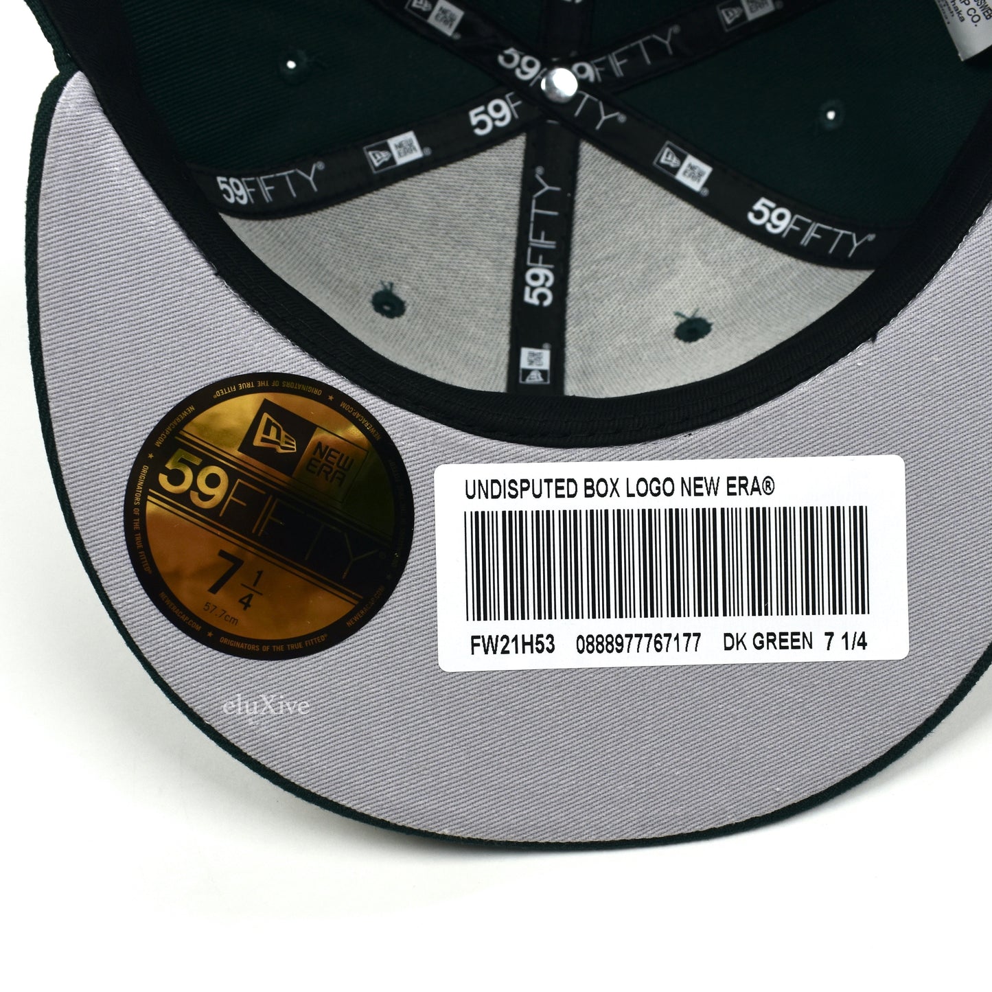 Supreme x New Era - Undisputed Box Logo Hat (Dark Green)