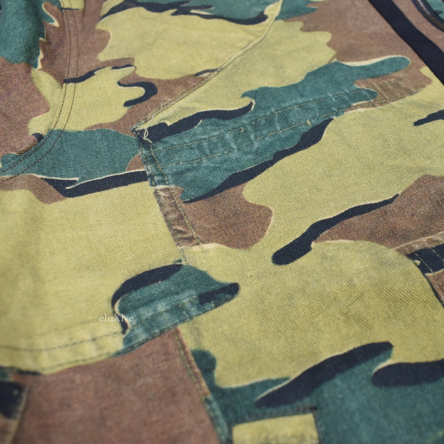 Dries Van Noten - Patchwork Camo Print Jacket