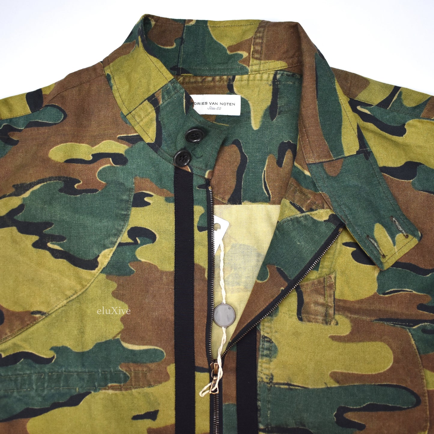 Dries Van Noten - Patchwork Camo Print Jacket