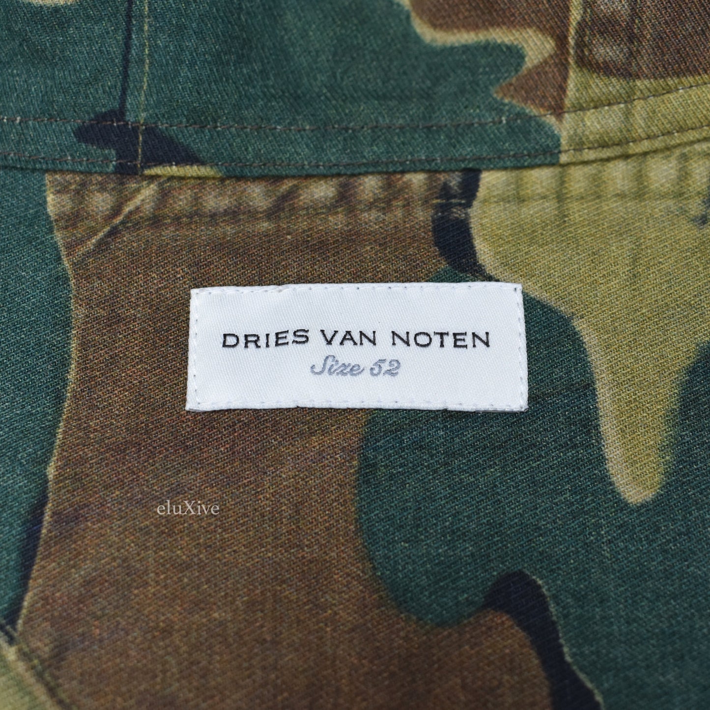 Dries Van Noten - Patchwork Camo Print Jacket