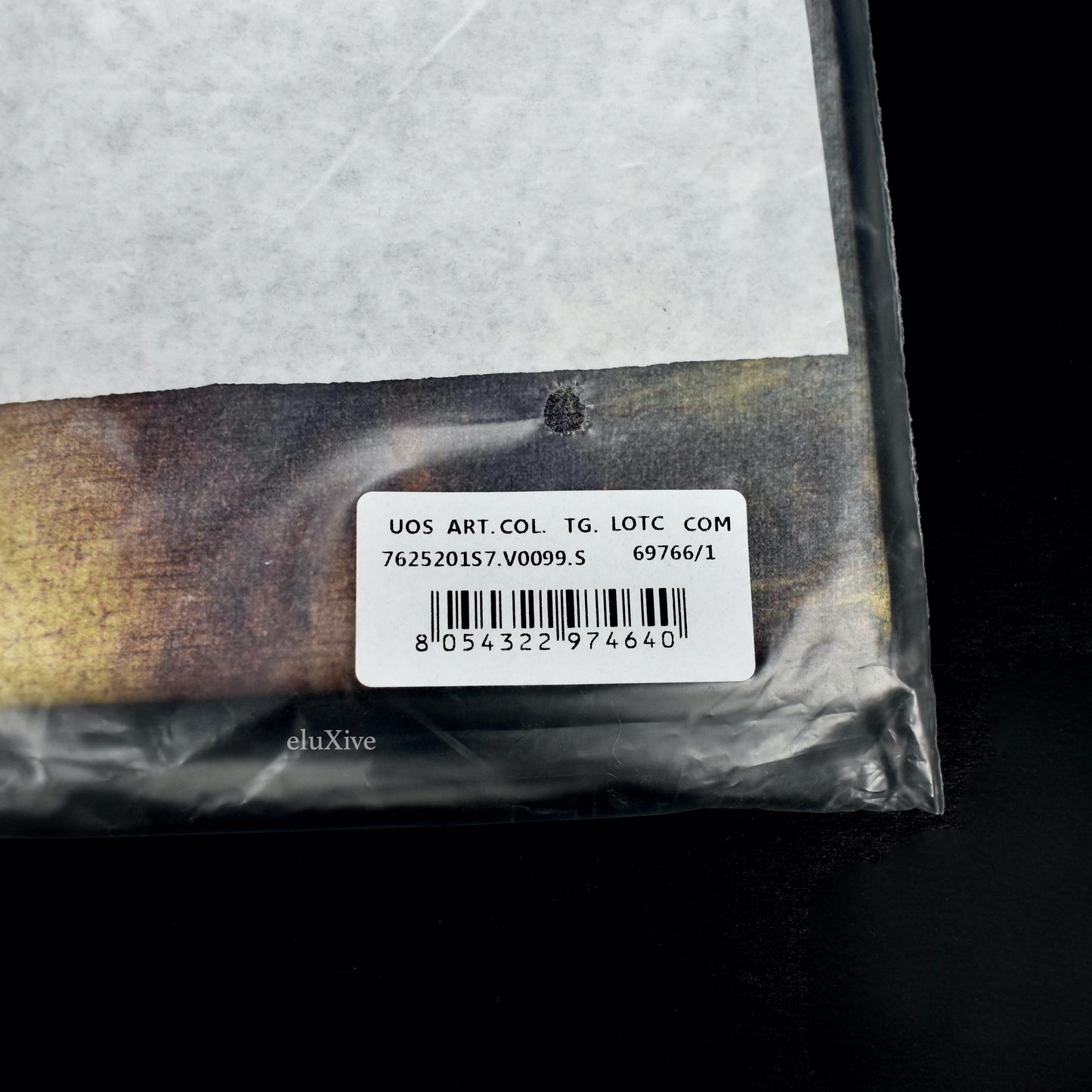 Supreme x Stone Island - Mona Lisa Print Clear Logo T-Shirt