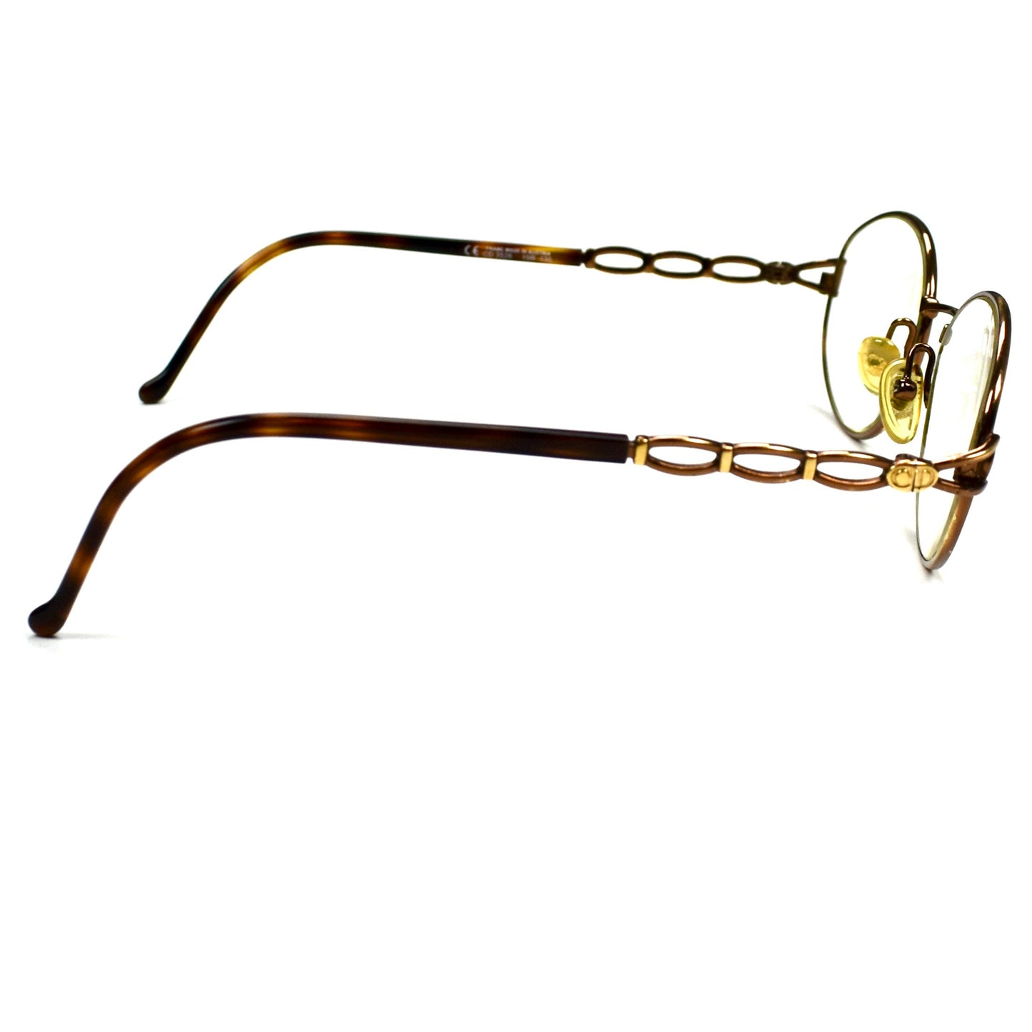 Dior - Vintage Gold Chain Detail Optical Glasses