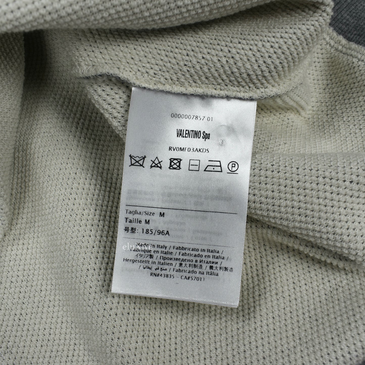 Valentino - Gray Embroidered Wings Sweatshirt