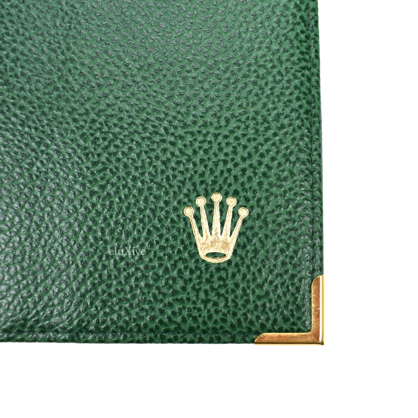 Rolex - Dark Green Leather Wallet