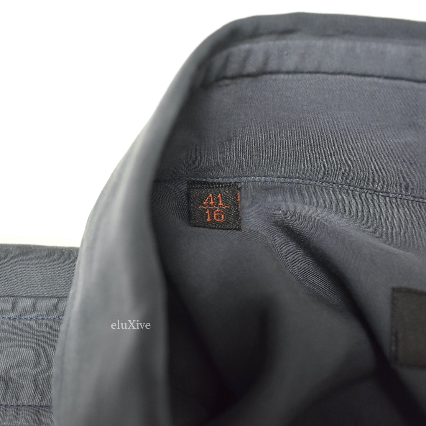 Barba - Dark Gray Lyocell Button Down Shirt