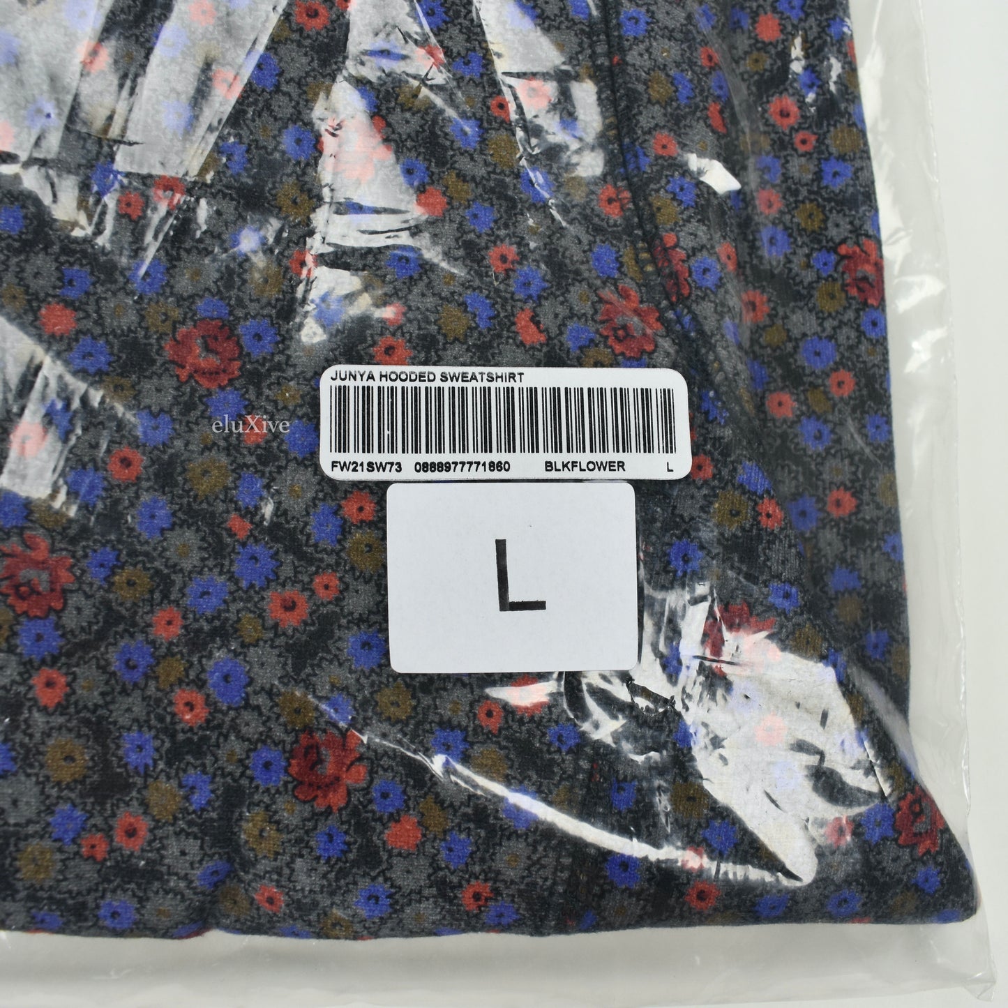 Supreme x Junya Watanabe - Floral Print Box Logo Hoodie