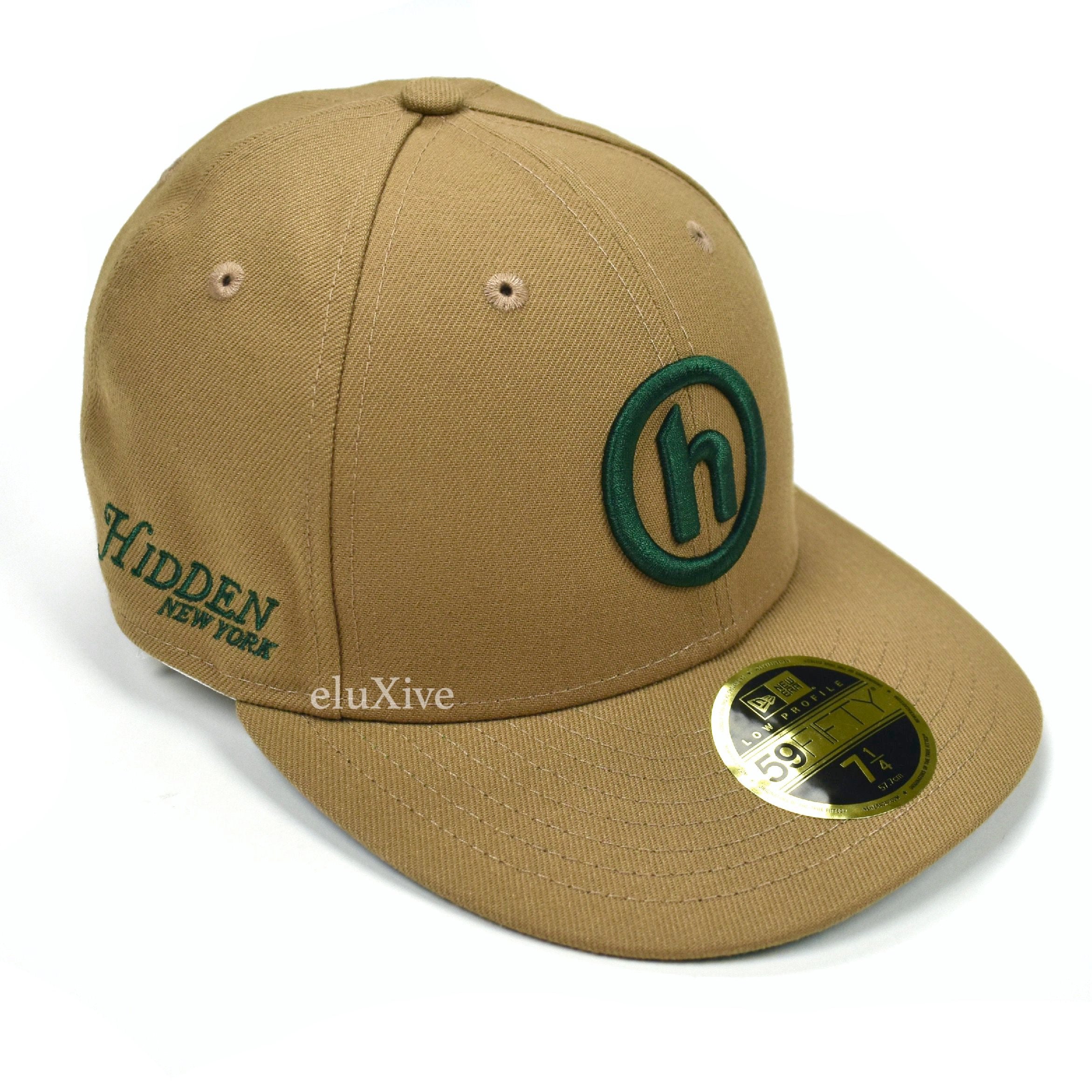 Hidden NY x New Era - Tan H Logo Fitted Hat – eluXive