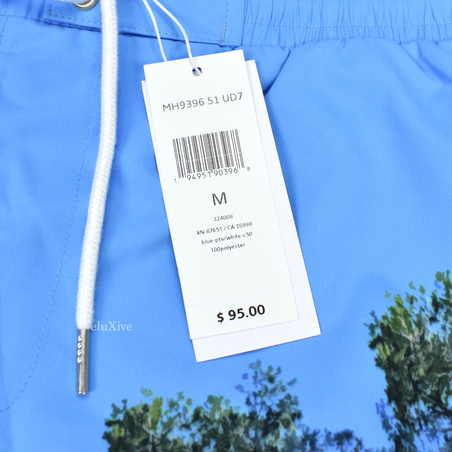 Lacoste - Mountain Print Swim Trunks / Shorts