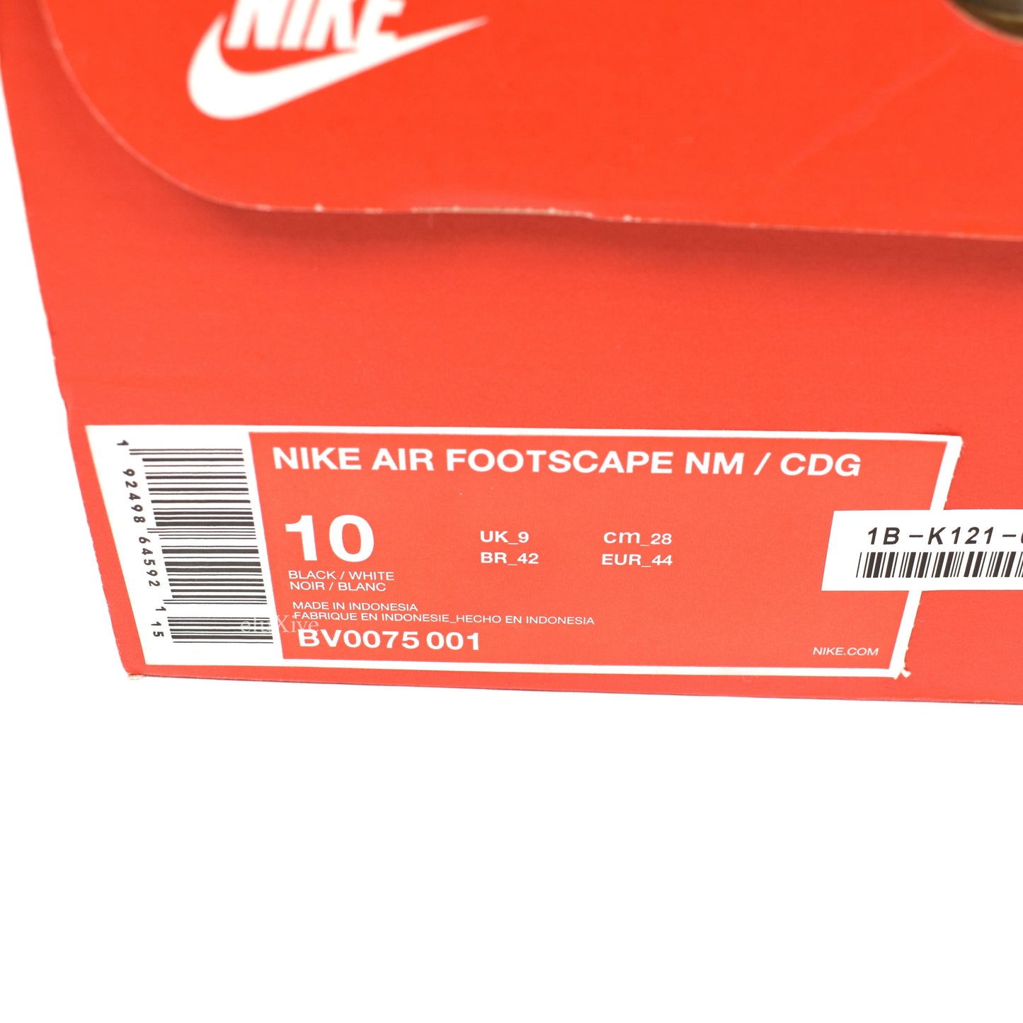 Comme des Garcons x Nike - CDG Black Air Footscape NM