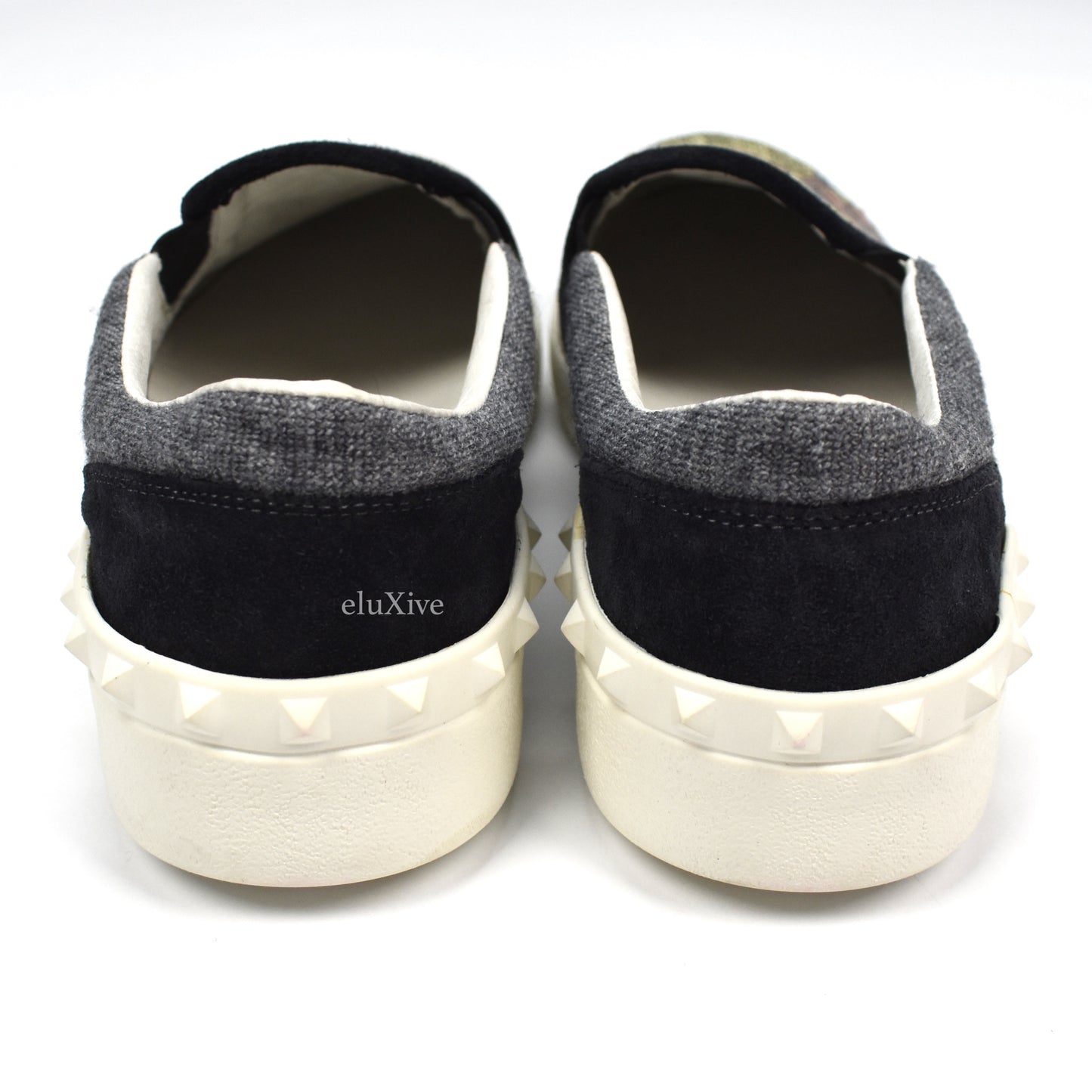 Valentino - Embroidered Tapestry Skate Sneakers