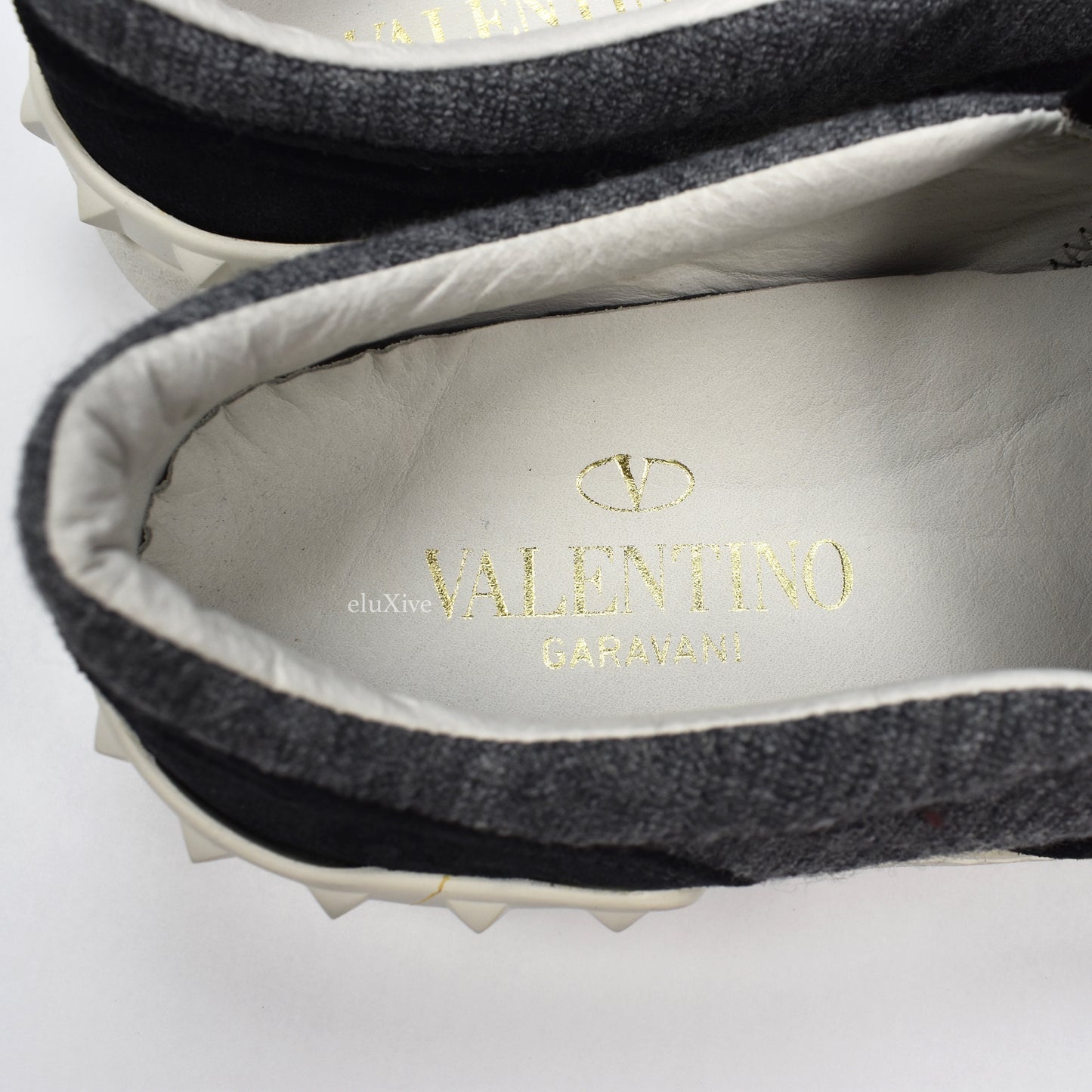 Valentino - Embroidered Tapestry Skate Sneakers